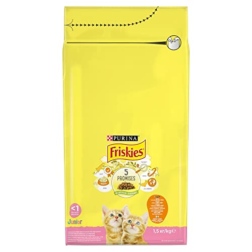 Purina FRISKIES Junior Huhn Gemüse Katze 1,5 kg von Friskies