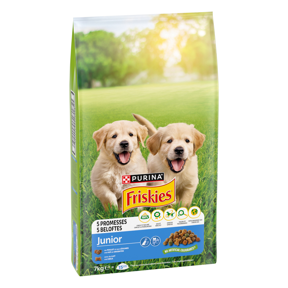 Purina Friskies  Junior mit Huhn und Gemüse - 7 kg von Friskies