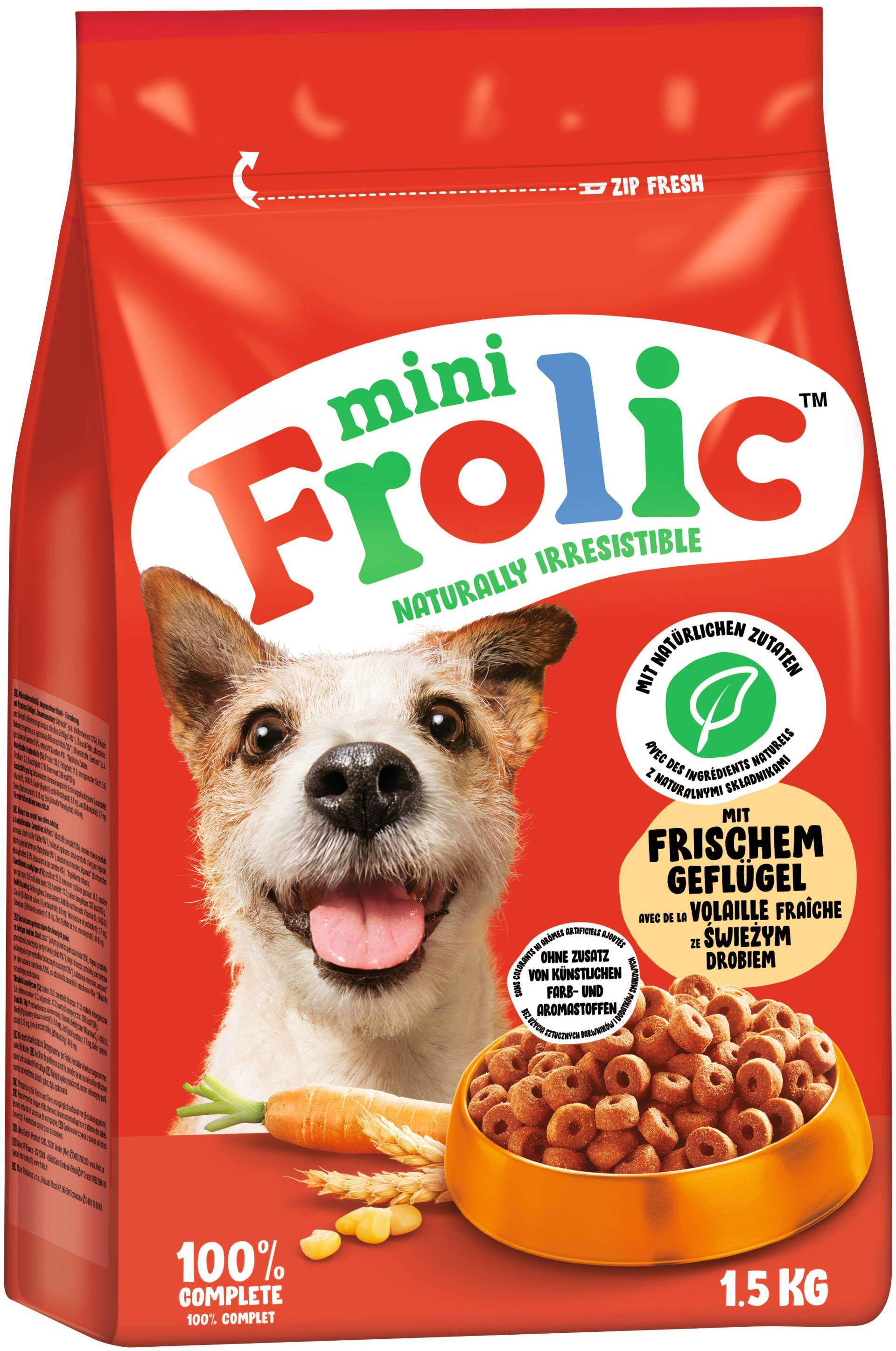 Frolic Mini Beutel Geflügel 1,5 kg von Frolic