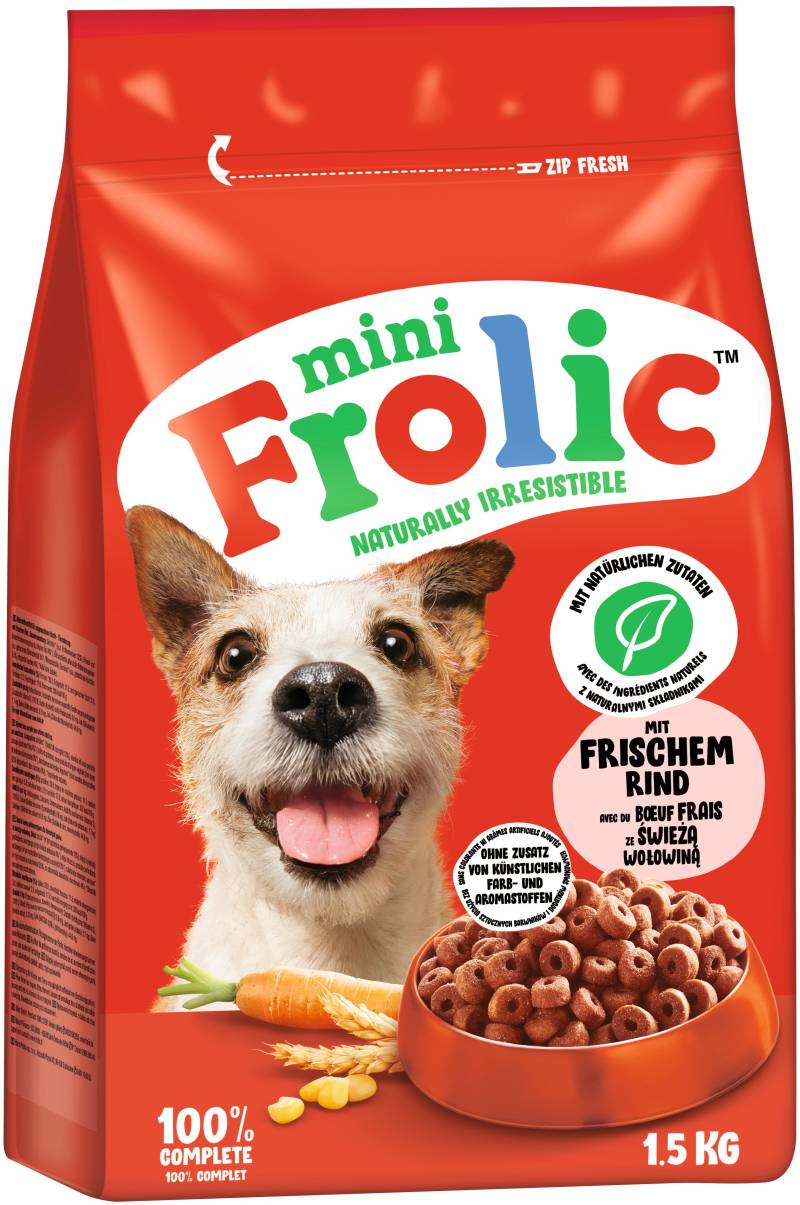 Frolic Mini Beutel Rind 1,5kg von Frolic