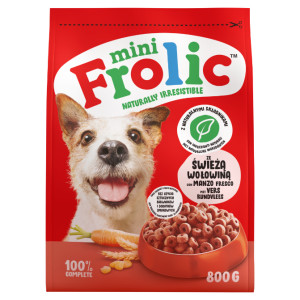 Frolic Mini mit Rind Hundefutter 3 x 800 g von Frolic