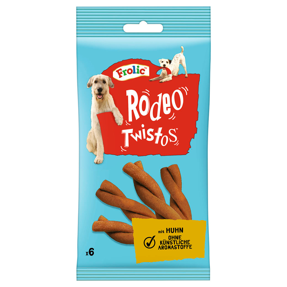 Frolic Rodeo Twistos - mit Huhn (18 x 6 Stück) von Frolic