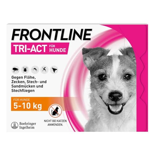 Frontline Tri-act Lsg.z.auftropfen f.Hun von Frontline