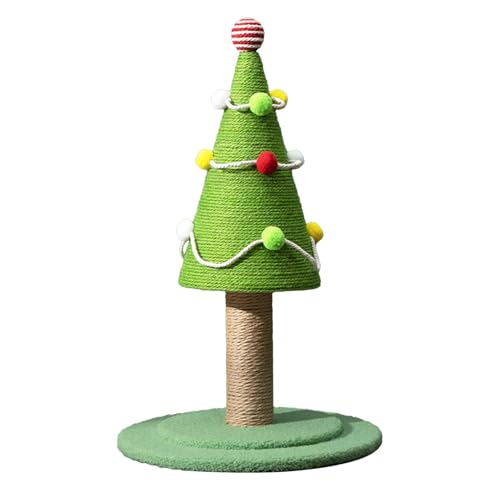 Christmas Tree Scratching Post, Cartoon Cat Scratch Tree, Aesthetic Cat Scratch Tree, Sisal Cat Scratching Board, Natural Cat Scratching Post, Cat Scratching Board for Kittens von Fruusv