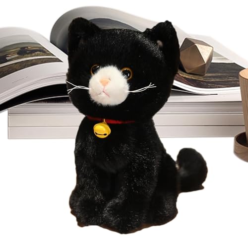 Cotton Doll Plushies Toys, Realistic Plush Cat, 27cm Stuffed Animal, Plush Pillow Toy, Soft Plush Cat Toy, Cute Plushies for Kids, Adults, Home, Friends von Fruusv