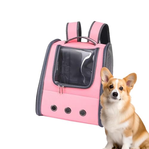 Foldable Pet Backpack, Portable Travel Carrier, Pet Carrier Bag, Folding Pet Bag, Dog Cat Travel Bag, Foldable Dog Backpack for Walking, Going Out, Driving, Traveling von Fruusv