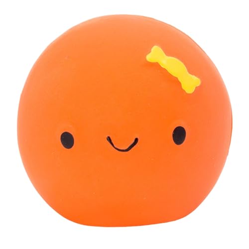 Fruusv Dog Squeaky Egg, Cute Egg Doll, Rubber Chew Egg, Interactive Dog Egg, Squeaky Pet Ball, Egg-Shaped Dog Toy, Pet Squeaky Chew, Rubber Dog Squeaky, Fun Squeaky Egg for Small and Medium-Sized Dog von Fruusv