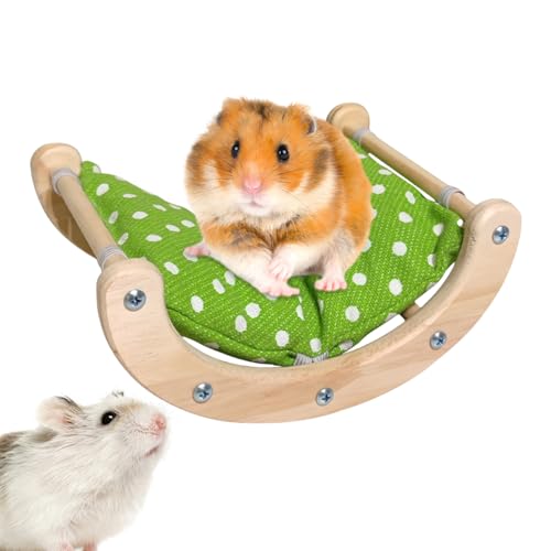 Hamster Rocking Chairs, Multifunctional Hedgehog Nest, Reusable Ferrets Bassinet, Portable Pet Supplies, Ideal for Bearded Dragon, Chinchilla, Bunny, 7.48x5.91x3.54 inches Hamster Rocking Chairs, Multifunctional Hedgehog Nest, Reusable Ferrets Bassinet, Portable Pet Supplies, Ideal for Bearded Dragon, Chinchilla, Bunny, 7.48x5.91x3.54 inches von Fruusv