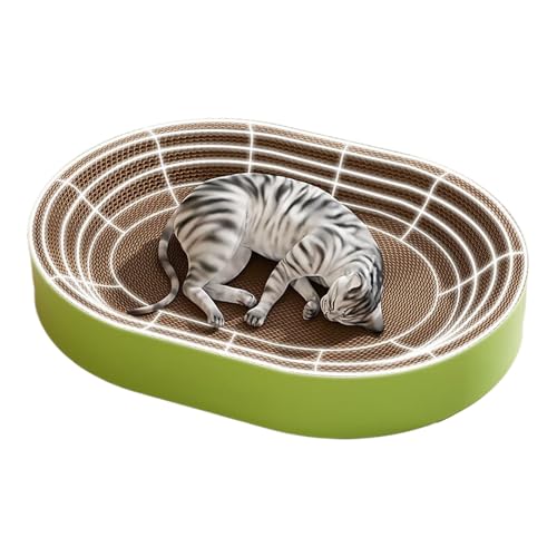 Katzenkratzer, Kartonkratzer mit Möbelschutz, Schleifklauennest für Schlafzimmer, Wohnzimmer, Balkon, Wohnung, Spielbereich, 17.72x11.42x3,54 Zoll Katzenkratzer, Kartonkratzer mit Möbelschutz, Schleifklauennest für Schlafzimmer, Wohnzimmer, Balkon, Wohnung, Spielbereich, 17.72x11.42x3,54 Zoll von Fruusv