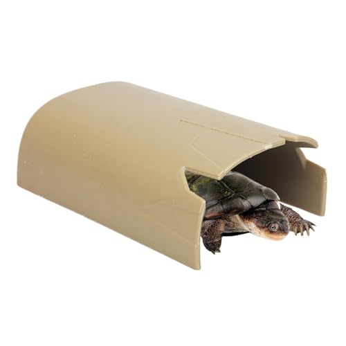 Snake Hide, Reptile Climbing Decor and Lizard Tank Accessories, Compact Reptile Cave for Geckos and Lizards, ABS Habitat for Home and Friends von Fruusv