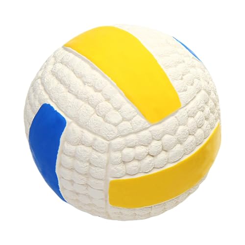 Tough Puppy Soccer Ball, Bouncing Dog Squeaky Ball, Sturdy Puppy Chew Toy, Interactive Dog Balls, Dog Exercise Toys, Long-lasting Dog Exercise Ball, Tough Soccer Balls for Playful Dogs and Puppies von Fruusv