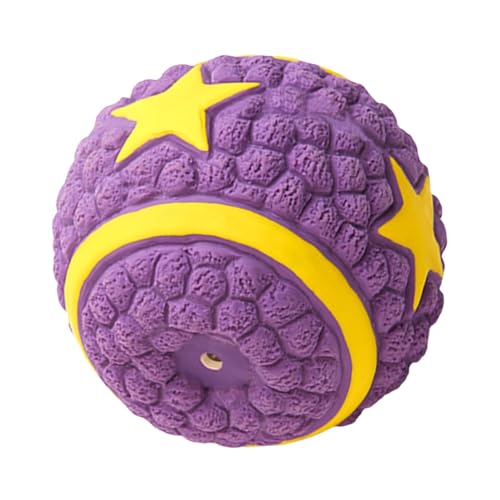 Tough Puppy Soccer Ball, Bouncing Dog Squeaky Ball, Sturdy Puppy Chew Toy, Interactive Dog Balls, Dog Exercise Toys, Long-lasting Dog Exercise Ball, Tough Soccer Balls for Playful Dogs and Puppies von Fruusv