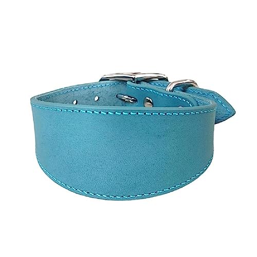 Verstellbares Hundehalsband, langlebig, breites Halsband, Leder, für große Hunde, italienische Windhunde, Haustierbedarf von FuBESk