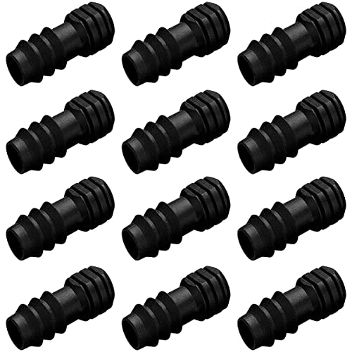 FuJiaXin Irrigation Connection Kit for Hoses 12 Pieces Set, Hose Corner Connector,Hose Connector for 16 mm Irrigation System (endstopfen 16mm) von FuJiaXin