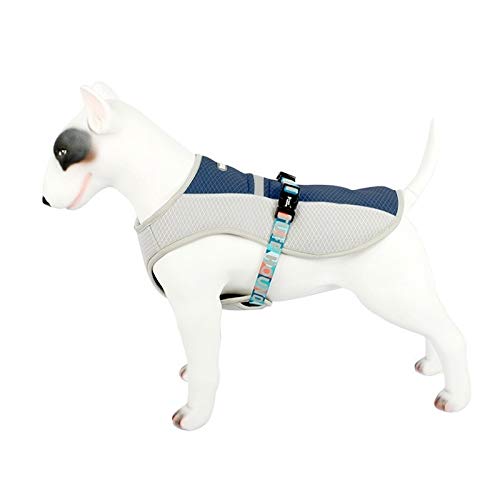 Haustier TUFF Jagdhund-Kühlweste Harness Außen Welpen Cooler Weste Reflektierende Schutzsonnenschutzhunde Jagd Mantel Größe: S (Color : Blue) von FuQingShiLongShanYuHuaShiPinDian