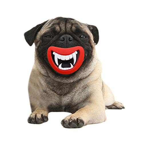 Haustier Tierspielzeug Halloween Zähne Pet Sound Production Spielzeug Halloween Spielzeug, Geeignet for mittlere und große Hunde von FuQingShiLongShanYuHuaShiPinDian