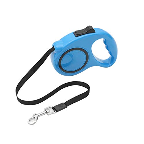 Haustier Traction automatisch versenkbare Zugseil Hund Seil Hundesitter Hund Zugseil Haustier Hund Hundesitter (Color : Blue) von FuQingShiLongShanYuHuaShiPinDian