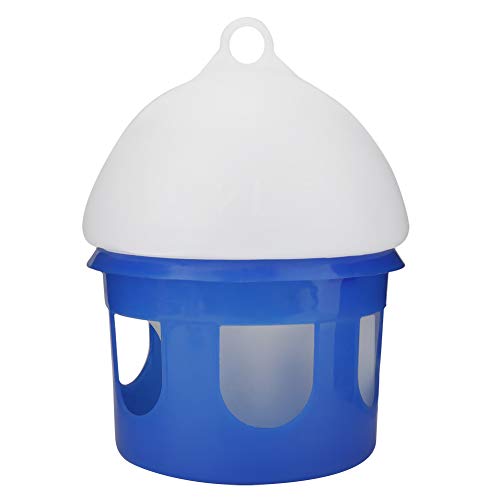 Automatischer Vogelwasserspender, Vogelfutterspender aus ABS-Material, Große Kapazität, Rotierendes Rundrohr, Vogelkäfig-Wasserspender(6.5L) von Fuerdich