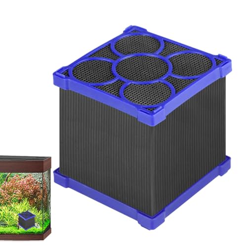 Fukamou Aquarium-Wasserreiniger-Filter, Aquarium-Wasserfilter Würfel, Aktivkohle-Aquarium Filter, Hocheffizienter Wasserreiniger Für -Aquarien, Teiche, Aquarien, Pferdetanks von Fukamou