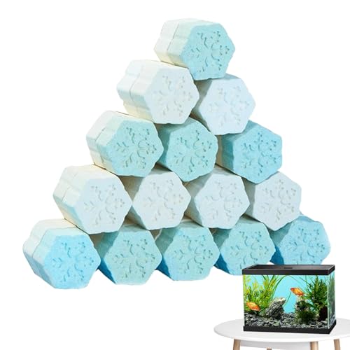 Aquarium-Filterpad,Aquarium-Filtermedien - Hocheffiziente Aquarium-Filterwatte, Filterpads für Aquarien,Vielseitiger Teichfilter-Padfilter, Aquariumfilter für Süßwasser, Salzwasser von Fulenyi