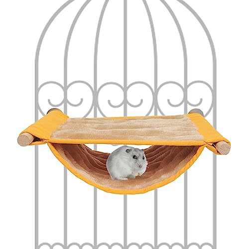 Fulenyi Hängematte Papagei für Käfig – Käfigzelt aus weichem und warmem Plüsch aus Plüsch Snuggle Cave Hut | Vogelhaus aus Plüsch für Kanarienvogel, Wellensittiche, Chinchilla von Fulenyi