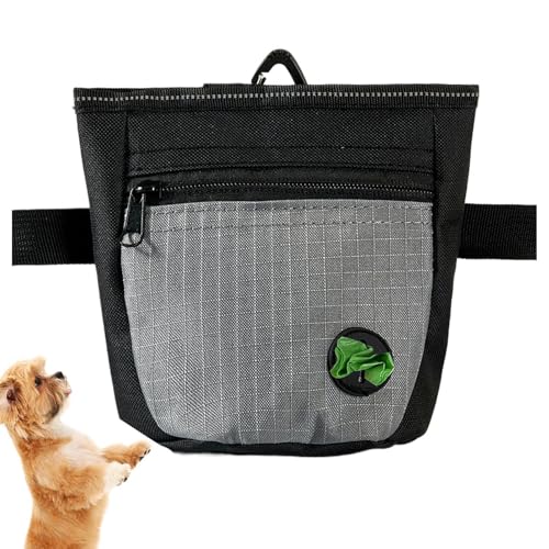 Fulenyi Leckerlibeutel für Hunde, Leckerlibeutel für das Haustiertraining,Leckerlibeutel für Hundetraining mit Magnetverschluss - Welpen-Goodie-Hüfttasche, Haustier-Snacktasche mit Taillengürtel von Fulenyi