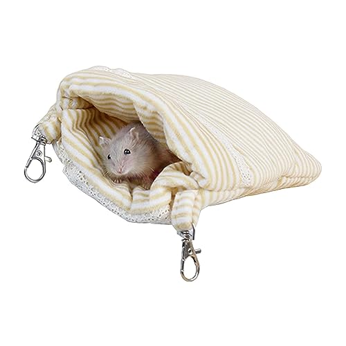 Winternest für Meerschweinchen – Winterschlafsack, Nest aus Plüsch, warmes Nest für kleine Haustiere, Schlafsack, Käfig für Chinchillas, Hamster, Meerschweinchen von Fulenyi