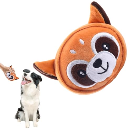 Quietschspielzeug für kleine Hunde | Niedliches Hundespielzeug mit Quietschspielzeug – weiches Haustierzubehör zum Zahnen, lustiges Tier-Plüsch-Hundespielzeug für kleine, große, mittelgroße Hunde von Fulenyi