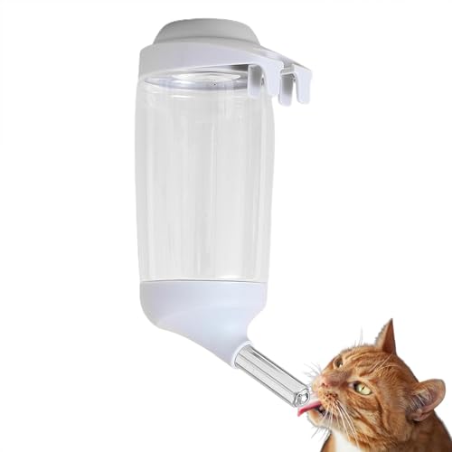 Wasserspender für Hundehüttenkäfige, Wasserflaschenspender für Hundehütten, Wasserflasche für Hunde, Kennel Drinker Kettle Feeder für kleine mittelgroße Hunde von Fulenyi