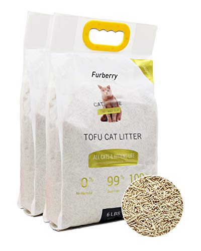 Furberry Katzenstreu Tofu klumpend, 1,8 kg von Furberry