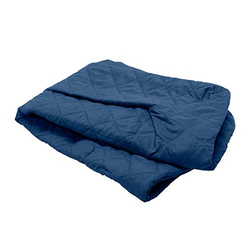 Furhaven Ersatzbezug für Hundebett, gesteppt, maschinenwaschbar, Marineblau, Jumbo Plus (XXL) von Furhaven