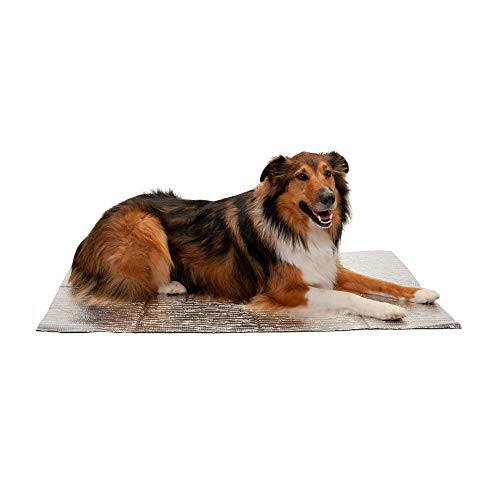 Furhaven Haustier-Heizkissen für Hunde und Katzen, isoliert, selbstwärmende Haustierdecke für Hunde und Katzen, erhältlich Designs, Jumbo, Silber Furhaven Haustier-Heizkissen für Hunde und Katzen, isoliert, selbstwärmende Haustierdecke für Hunde und Katzen, erhältlich Designs, Jumbo, Silber von Furhaven