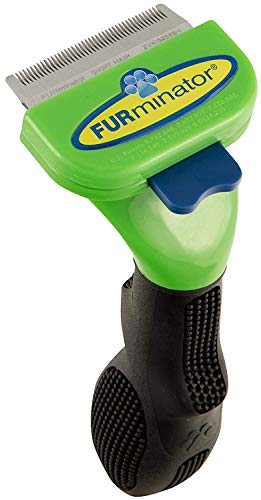 FURminator deShedding-Tool Hund Größe S - Hundebürste für kleine Hunde zur Entfernung der Unterwolle, Kurzhaar-Variante, Version 1.0 von Furminator