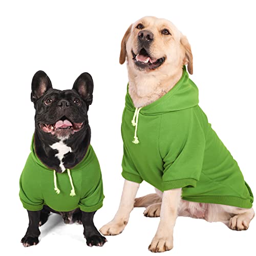 Furryilla Hundekleidung, Hoodie für Hunde, mit Loch für Leine, für mittelgroße bis große Hunde von Furryilla