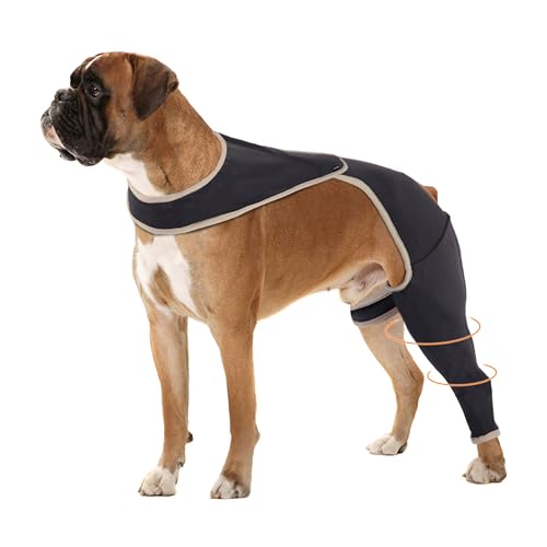 Furtent Dog Sleeve to Prevent Licking for Rear Leg, Professional Dog Recovery Clothing - Provides Wundprotection, Prevent Pet Wunds from Licking and Biting, M von Furtent