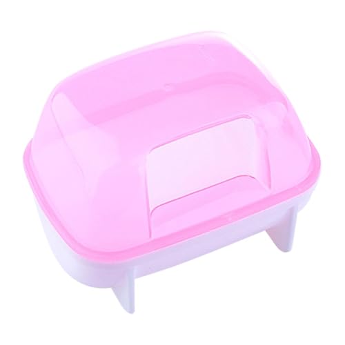 Furtryvl Hamster Badezimmer | Hamster Sand Badebox Katzentoilette - Abnehmbare Hamsterbadewanne Hamster Katzentoilette Stabile Hamster Badewanne Toilette für Zwerghamster//Chinchilla von Furtryvl