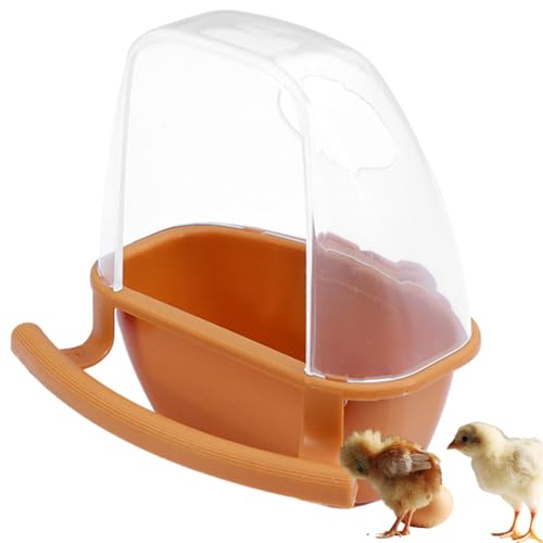 Furtryvl Vogelfutterbehälter | Spritzwassergeschützter Wasserspender für Tierfutter | Stabile Vogelfutterspender Vogelkäfig Zubehör für Kaninchen, Hamster & andere kleine Haustiere von Furtryvl