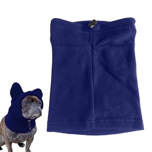 Furtryvl Warme Hunde-Kapuze, Fleece-Ohren-Kapuzenpullover für kleine Tiere, weiche Outdoor-Ohrenschützer, kaltes Wetter, warme Mütze für Camping, Laufen, Spazierengehen von Furtryvl