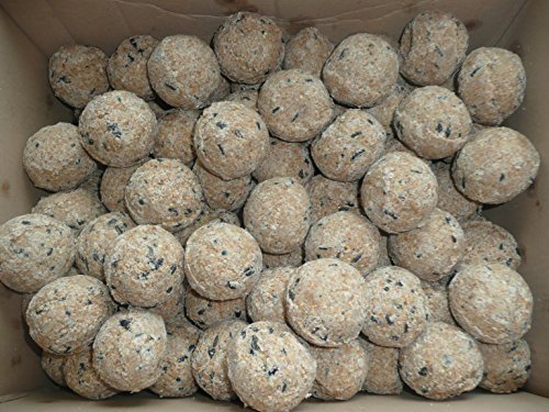 NAZUSA Meisenknödel Wildvogelfutter 200 x 90g für Meisen und andere Körnerfresser von NAZUSA