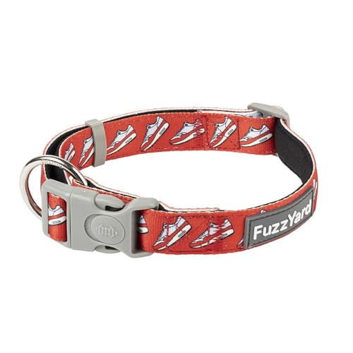 FuzzYard Verstellbares Neopren-Hundehalsband, abschließbar, Größe L von FuzzYard