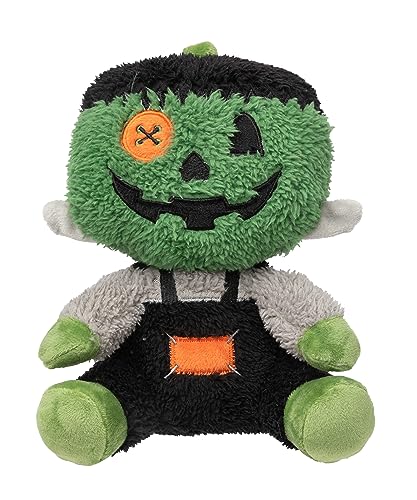 Fuzzyard Jack-O Kürbiskopf Plüsch Halloween Hundespielzeug für alle Größen (groß, Frankenstein) von FuzzYard