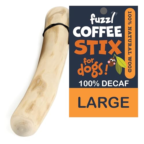 Fuzzl Coffee Stix Kauspielzeug für große Hunde, natürliches Kauspielzeug für große Hunde, robustes Hundespielzeug, Hundeknochen, langlebig, Kauspielzeug für aggressive Kauer, starkes Hundespielzeug von Fuzzl