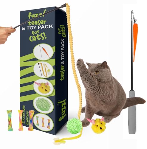 Fuzzl Katzenspielzeug und Spielzeug-Set von Fuzzl