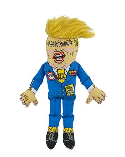 Fuzzu Donald Trump Puppe klein (30 cm) für Hunde – Das Original von Fuzzu