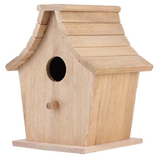 Fydun Holz-Vogelhaus, Zuchtbox, Hängendes Vogelhaus, Heimtierbedarf für Papageien, Wellensittiche, Kleine Vögel, Holz-Vogelhaus, Zucht für die Familie von Fydun