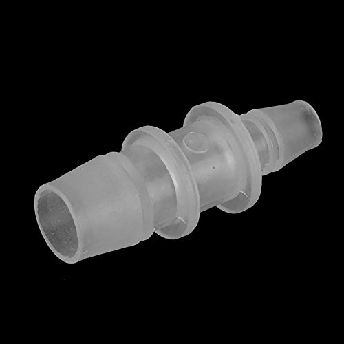 Fydun Kunststoff-Aquarium-Adapter mit Variablem Durchmesser, Gerader Luftpumpenschlauch, Zubehör, 5 Stück, 8 Mm/12 Mm, für Familien (8 mm/12 mm umwandelbar, 5 Stück pro Packung) von Fydun