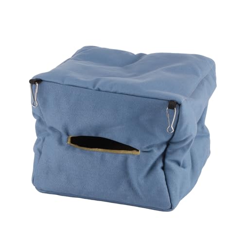 Fydun Winter Warn Pets Beg Blue Papageien-Nesttasche Zum Aufhängen, Hängematte für Vögel, Eclectus-Sittiche (L 23,6 x 13 x 2,8 Zoll) von Fydun