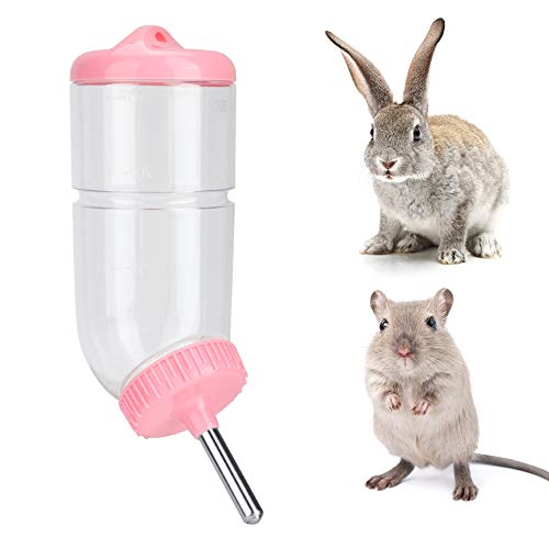 Kleintier-Wasser-Trinkflaschen-Futterspender für Hamster, Kaninchen, Wasser-Futterspender von Fydun