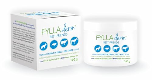 Fylladerm best friend Zinkoxid-Creme mit Süßmandelöl-Glas 100 g von Fylladerm best friend