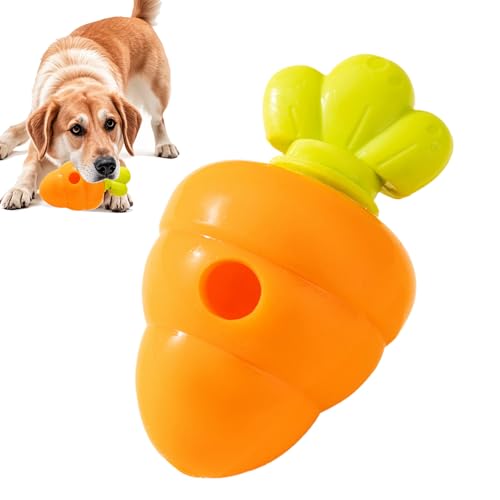 Fyrdyn Kauspielzeug Für Hunde | Puzzle Futterspielzeug für Hunde - Möhrenförmiges Interaktives Zubehör Für Apportieren Training Spielzeit Indoor Unterhaltung Zahnpflege Fyrdyn Kauspielzeug Für Hunde | Puzzle Futterspielzeug für Hunde - Möhrenförmiges Interaktives Zubehör Für Apportieren Training Spielzeit Indoor Unterhaltung Zahnpflege von Fyrdyn